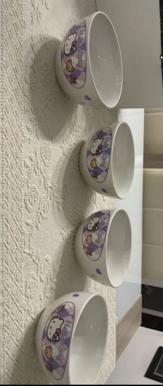 4  ciotole Hello Kitty originali