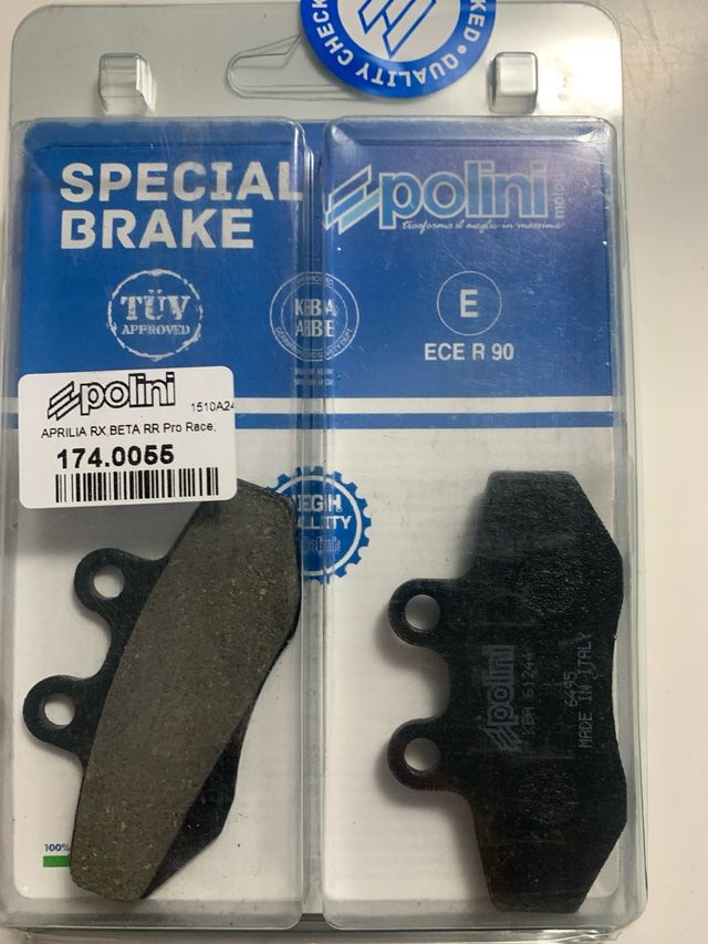 Pastillas freno moto polini
