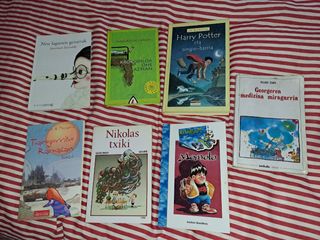 Nire lagunero gezurrak. Entre otros. 7 libros.
 