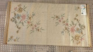 Alfombra lana virgen - Flores Beige