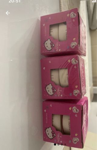 Portatovaglioli Hello Kitty in ceramica  Nuovi con confezione originale