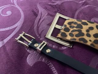 Set 5 cinture similpelle