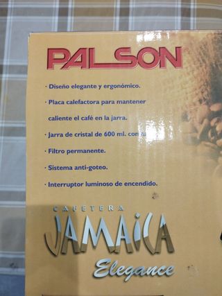 Cafetera nueva .

