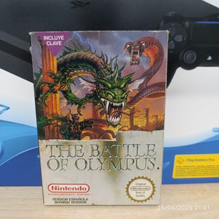 The Battle of Olympus Nintendo Nes Spaco 