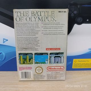 The Battle of Olympus Nintendo Nes Spaco 