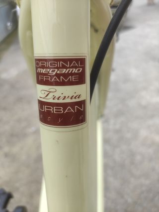 Bicicleta Megamo Trivia 28" - Crema