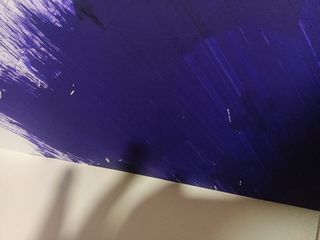 Cuadro abstracto morado