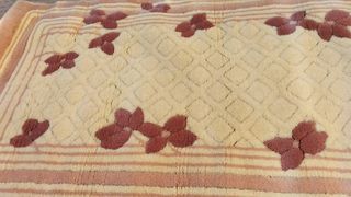 Alfombras vintage - Beige y marrón