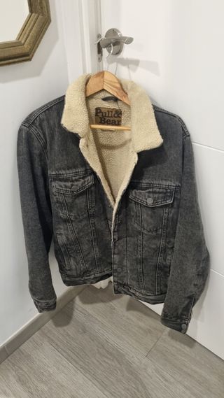 Cazadora vaquera Pull&Bear borreguillo