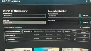 Turbo Volvo Penta TAMD63L