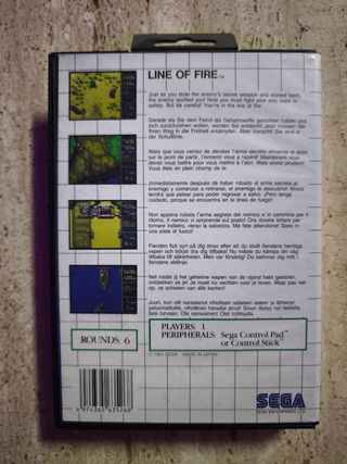 LINE of FIRE MASTER SYSTEM