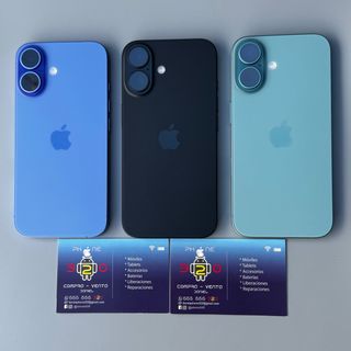 iPhone 16 128GB 100% Batería Factura