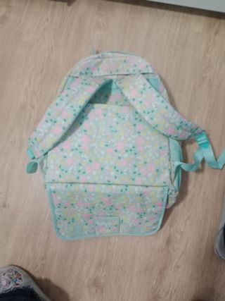 Mochila escolar Moos adaptable carro.