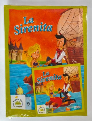 La Sirenita (Libro + Audiolibro), NUEVO