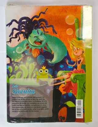 La Sirenita (Libro + Audiolibro), NUEVO