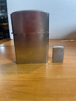 ACCENDINO TIPO ZIPPO GIGANTE VINTAGE