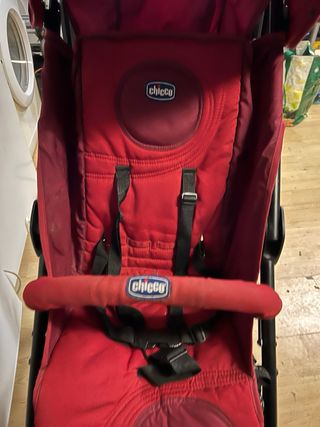 Carrito paseo Chicco rojo