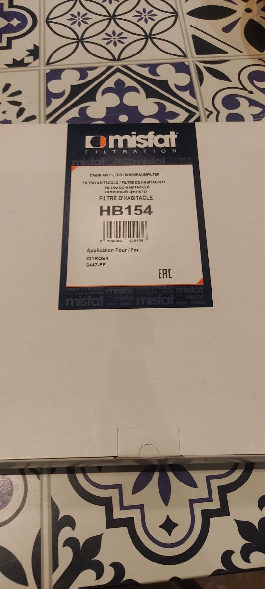 Filtro de aceite Citroen ,habitáculo,gasoil y aire