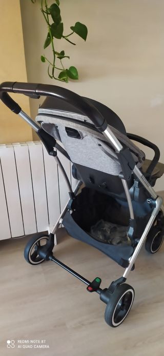 Silla paseo Montecarlo gris reversible