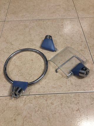 Aro toallero+portarrollos+percha