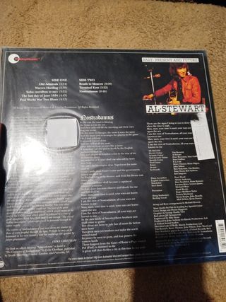 LP Vinilo "Al Stewart. Past, present and future"