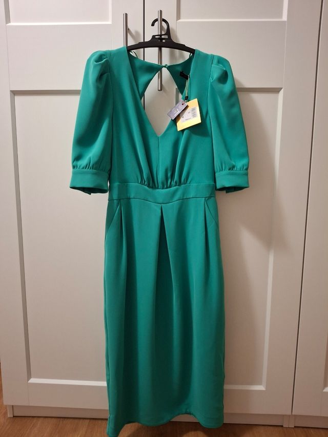 Vestido invitada El Corte Ingles CON ETIQUETA