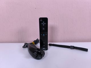 ‼️Mando Motion Plus Wii Negro+Nunchuk‼️