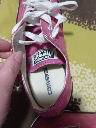 Converse rosas brillantes