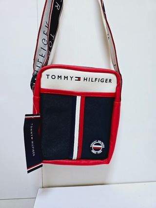 Bandolera Tommy Hilfiger - Azul y Roja