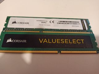 RAM Corsair DDR3 8GB (2x4GB) 1600MHz