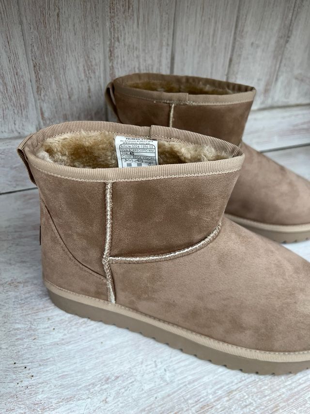 Botas polinesia color beige