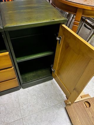 Mueble salón madera - 3 piezas