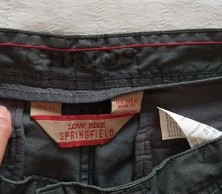 Pantalón Chinos de hombre Springfield talla 42