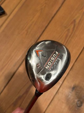 Palo de golf Callaway Big Bertha Fusion 3W  15  Shaft RIP Red Eyes Flex L