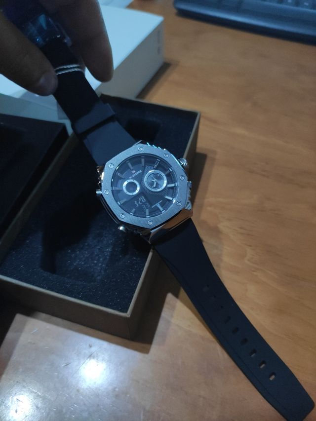 Reloj hombre digital analógico nuevo