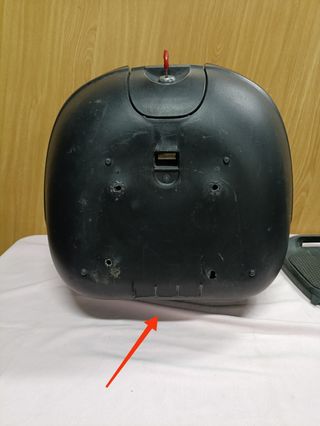 Baúl moto Shad SH29 azul