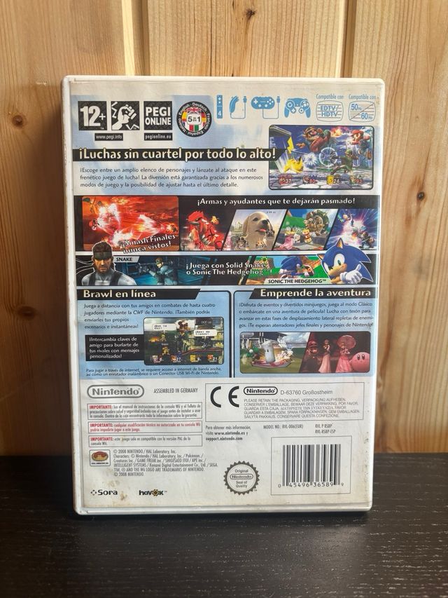 Super Smash Bros. Brawl Wii PAL