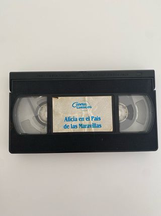 Cinta de Vídeo VHS Alicia en el País de las Maravillas