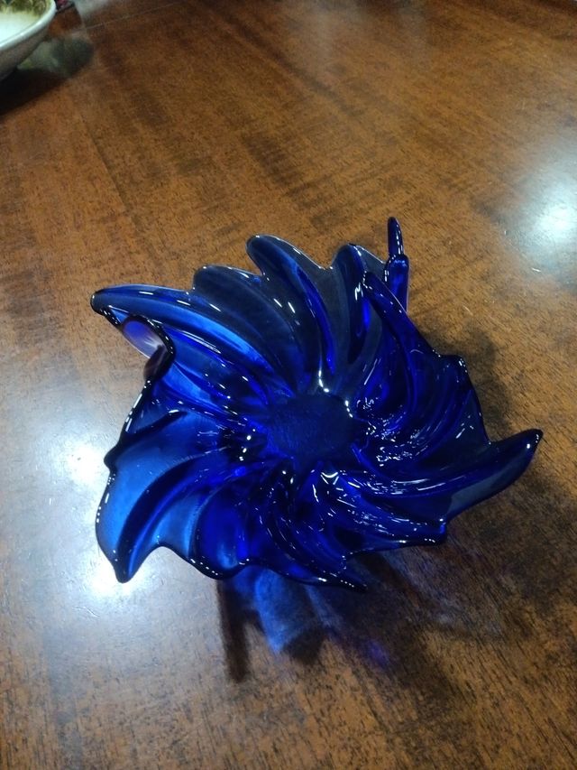 Ciotola in cristallo vintage