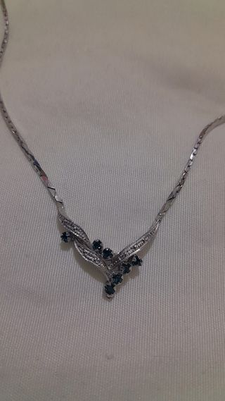 collar de plata antiguo  