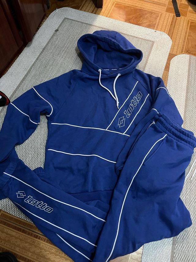 Chandal lotto azul