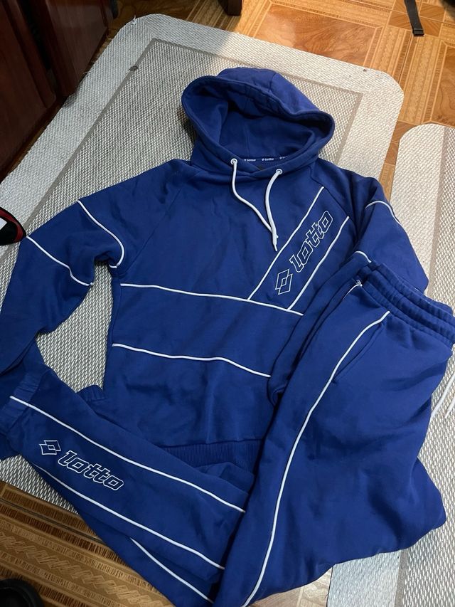Chandal lotto azul