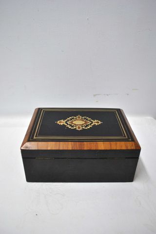 Antigua caja joyero Napoleón III