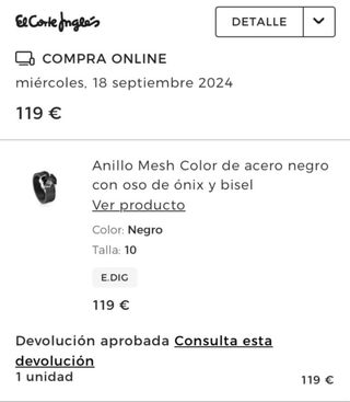 Anillo Tous