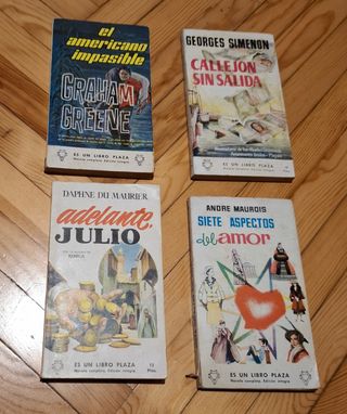 Cuatro libros clásicos de literatura siglo XX