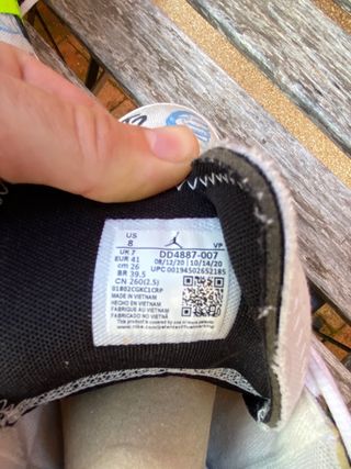 JORDAN WHY NOT ZERO.4 covered in graffiti