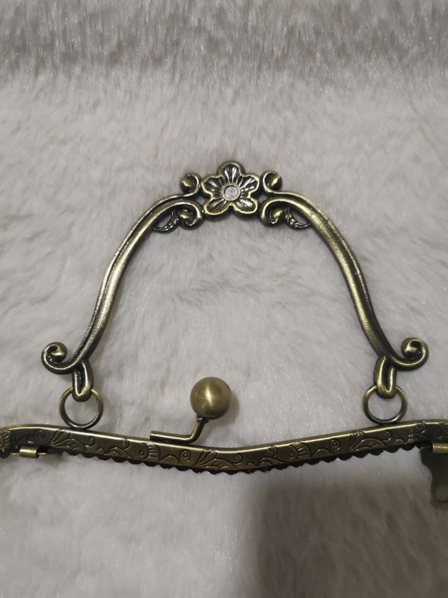 Boquilla bolso 20.5cm  dorado