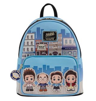 Loungefly Seinfeld personajes mini mochila bolso