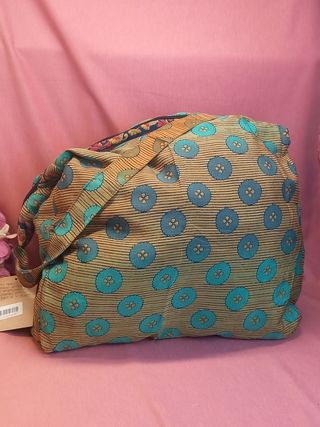 BOLSO con encanto d INDIA.Cremallera.EnvGratis.