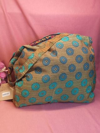 BOLSO con encanto d INDIA.Cremallera.EnvGratis.